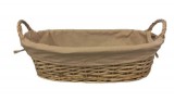 Kosár Textíllel 52x32x14 cm TH41461
