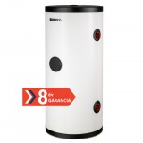 KOSPEL Fűtési - hűtési fali puffer tártály 100 literes hőszivattúhoz - hőcserélő nélküli hőszigetelt 100 literes tartály hideg és melegvíz tárolás céljára