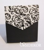 Köszönetajándék-doboz cukrozott mandulával, csokiszívvel