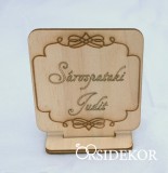 Köszönetajándék és ültetőkártya 2 az 1-ben