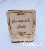 Köszönetajándék és ültetőkártya 2 az 1-ben