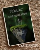 Köszönetajándék esküvői hűtőmágnes természet