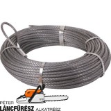 Kötél erdészeti kötélcsigához Ø 8 mm, 60 méter köteg hurokkal