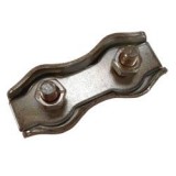 Kötélszorító dupla d=2 horganyzott (3374022)