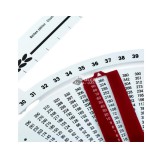 Kötésminta kalkulátor és kötőtű mérce