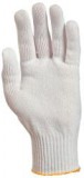 Kötött vékony fehér poliamid kesztyű  9-es méretben (GAN4409)