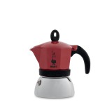 Kotyogós Kávéfőző Bialetti Moka Induction Fekete Piros Fém Rozsdamentes acél Alumínium 150 ml 200 ml 4 чаши за чай (1 Darabos)