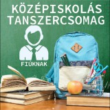 Középiskolás iskolakezdő tanszercsomag fiúknak