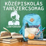 Középiskolás iskolakezdő tanszercsomag lányoknak