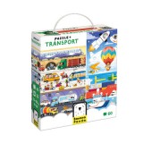 Közlekedés puzzle 4 éves kortól