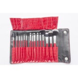 KOZMETIKAI ECSET KÉSZLET (15 DB)