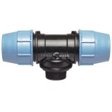 KPE T-idom KM 32mm x 1 - Külső menetes csőillesztő adapter