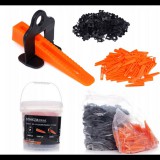 Kraft&Dele 600 db-os XXL újrafelhasználható csempe szintező készlet