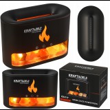 Kraft&Dele Aromaterápiás párásító, RGB színváltós LED-el, 250 mL, USB-C csatlakozóval