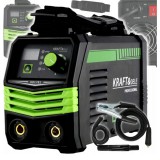 Kraft&Dele MMA, TIG, LIFT, VRD, LCD inverteres hegesztőgép, KD1781, 20-330A