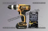 Kraft KF/CDD18-001 Lithium-ION Dupla Akús Fúrógép 18V 2-sebesség