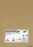 Kraft papír, A4, 120 g, 100 lap, FOLIA