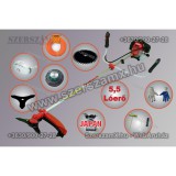 KrafTech Flinke benzinmotoros fűkasza GT9500 52ccm 3, 5LE