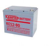 Krafton KC12-80 12V 80Ah Ciklikus Zselés akkumulátor