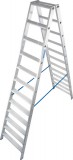 KRAUSE 124784 STABILO két oldalon járható létra 2x12 fokos