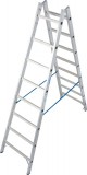 KRAUSE 124920 STABILO két oldalon járható létra, létrafokos 2x8 fokos