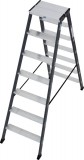 KRAUSE 125842 MONTO SePro D két oldalon járható létra eloxált 2x7 fokos