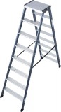 KRAUSE 125859 SePro D két oldalon járható létra eloxált 2x8 fokos