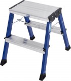 KRAUSE 130082 MONTO Rolly két oldalon járható összecsukható fellépő kék 2x2 fokos