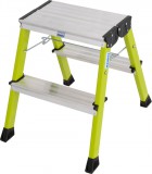 KRAUSE 130143 MONTO Treppy két oldalon játható összecsukható fellépő zöld 2x2 fokos