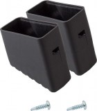 KRAUSE 211422 MONTO lábdugó (pár) összecs. fellépőkhöz és lépcsőf. állólétrákhoz 40x20 mm, fekete