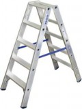 Krause Stabilo létra, két oldalon járható 2 x 5 (124739)