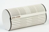 Krea-Wood nyírfából kézzel készült mágneses szemüvegtok, fehér színben.