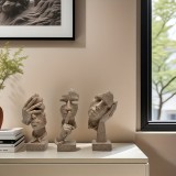 Kreatív Absztrakt Egyszerű Figura Asztali Dekoráció