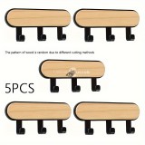 Kreatív Fakampó, Falra Szerelhető Egysoros Akasztó