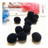 Kreatívfalva Pom-Pom Sötétkék 2,5 cm-es 12db/csomag