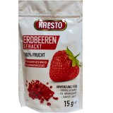 Kresto liofilizált - fagyasztva szárított eperdarabok 15g