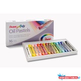 Kréta olajpasztell készlet, PHN-16U Pentel, 16 klf. szín