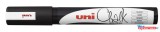 Krétamarker, 1,8-2,5 mm, UNI "PWE-5M", fekete