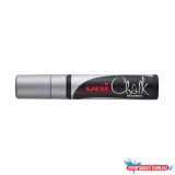 Krétamarker folyékony 15mm,Uni-Posca PWE-17K ezüst