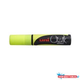 Krétamarker folyékony 15mm,Uni-Posca PWE-17K fluor sárga