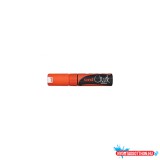 Krétamarker folyékony 8mm, Uni-Posca PWE-8K fluor narancs