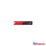 Krétamarker folyékony 8mm, Uni-Posca PWE-8K piros