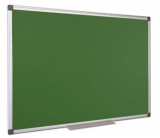 . Krétás tábla, zöld felület, nem mágneses, 100x150 cm, alumínium keret (VVK04)