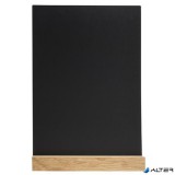 Krétatábla, álló, A4, menükhöz, EXACOMPTA, fekete