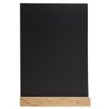 Krétatábla, álló, A4, menükhöz, EXACOMPTA, fekete (EX84240D)