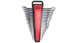 KROFtools Csillag-villáskulcs készlet 25 részes, 6–32 mm, CrV acél (1200025)