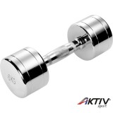 Krómozott kézisúlyzó 6 kg Trendy