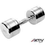 Krómozott kézisúlyzó 9 kg Trendy