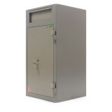 Kronberg IVT32 bedobófiókos páncélszekrény kulcsos zárral 812x419x427mm