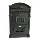 Kronberg Rustica postaláda fekete színben 410x260x90mm